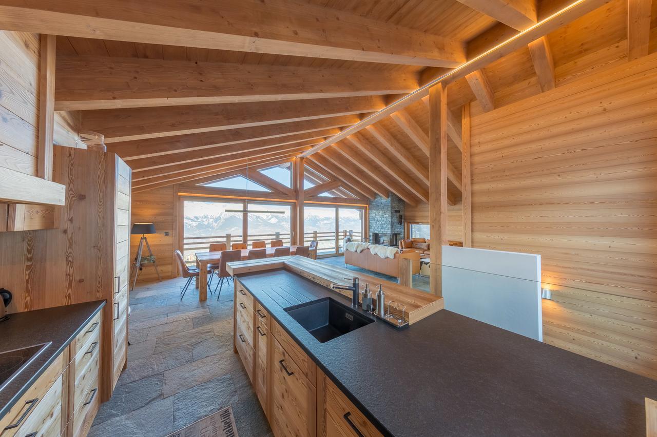 Oak Tree Chalet - On The Ski Slope - Luxury! Nendaz Exterior foto
