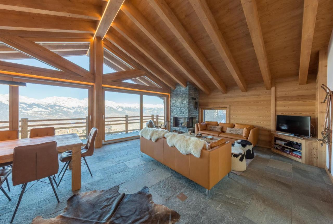 Oak Tree Chalet - On The Ski Slope - Luxury! Nendaz Exterior foto