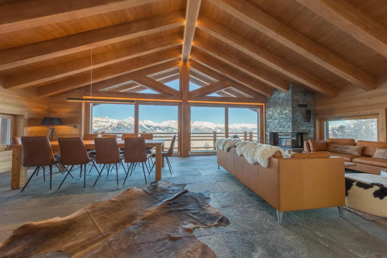 Oak Tree Chalet - On The Ski Slope - Luxury! Nendaz Exterior foto